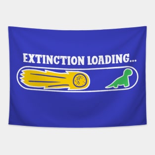 Funny Dinosaur - Extinction loading Tapestry