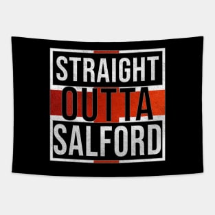 Straight Outta Salford - Gift for England From Salford Tapestry