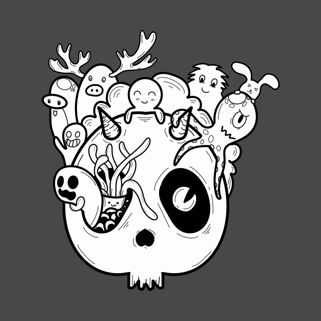 Skull Doodle by Tutormade