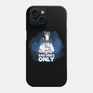 Bad Vibes Only [Blue] Phone Case