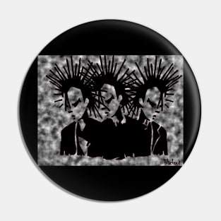 Punk Gang Smoke by Blackout Design Pin