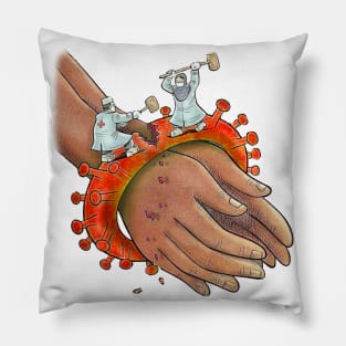 Fighting Against Coronavirus Pillow