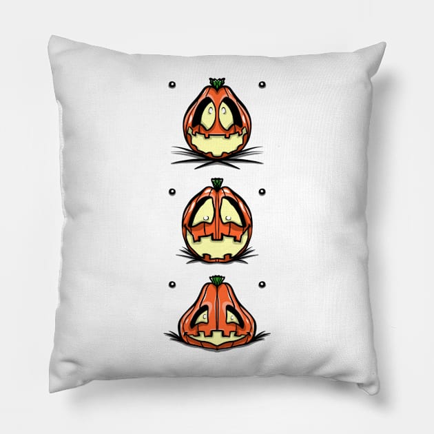 Pumpkins Pillow by LilStark