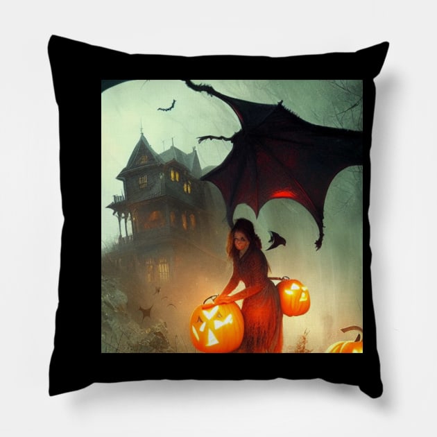 haloween Pillow by Mcvipa⭐⭐⭐⭐⭐