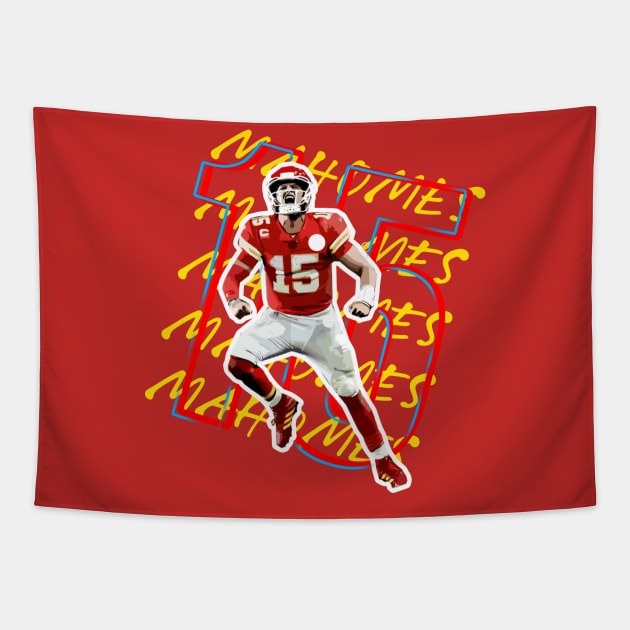 Patrick mahomes Tapestry by Mic jr