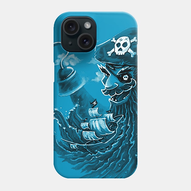 Blackbeard Phone Case by c0y0te7