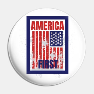 America First! Pin