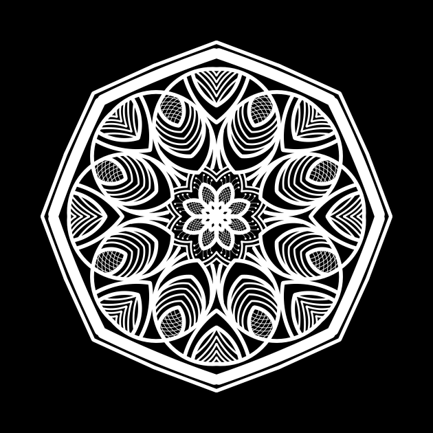 Mandala magic circle 05 by B&E