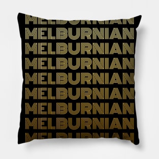 Melburnian - Melbourne People - Australia Pillow