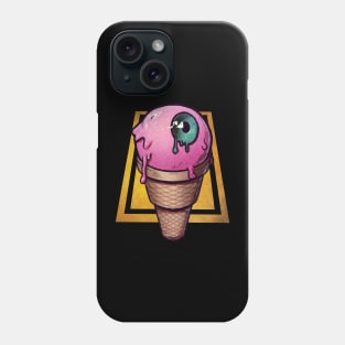 Pink Eye Scream Phone Case