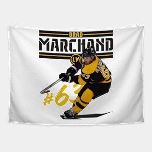 Brad Marchand Boston Play Tapestry