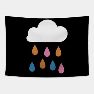 Rainy Cloud Cloud Cute Tapestry