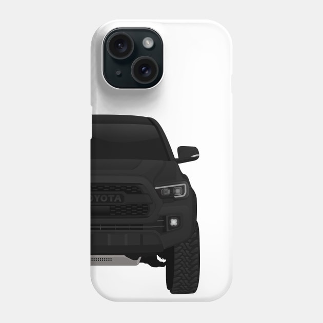 Toyota Tacoma BLACK Phone Case by VENZ0LIC