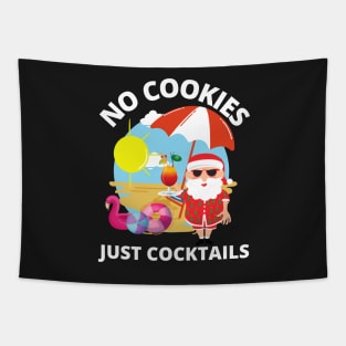 No Cookies Just Cocktails Tapestry