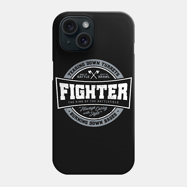 Fighter Phone Case by Wreckists