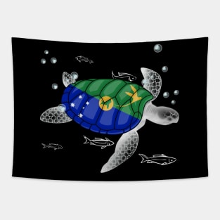 Christmas Island Turtle Tapestry