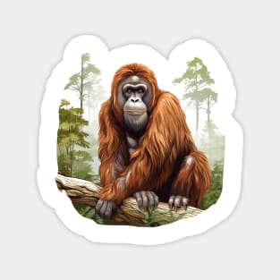 Orangutan Monkey Magnet