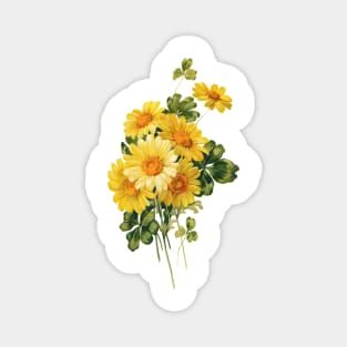 Yellow Daisies Magnet