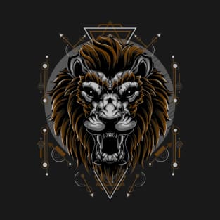 Lion / Urban Streetwear / Silver Lion T-Shirt