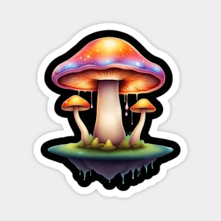 Floating Dripping Shroom Island Magnet