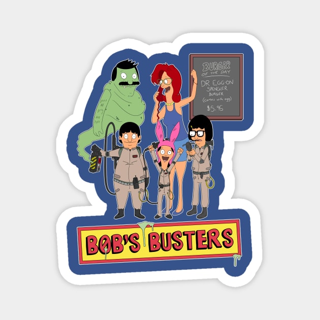 Bob's Busters Magnet by Ghostbusters News