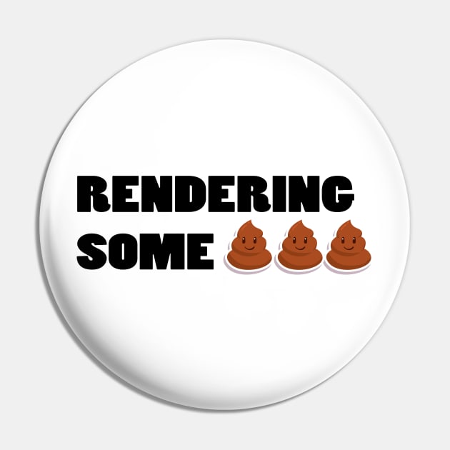 RENDERING POOP Pin by HAIFAHARIS