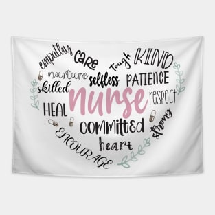 Nurse Quotes Hearth Design Tapestry