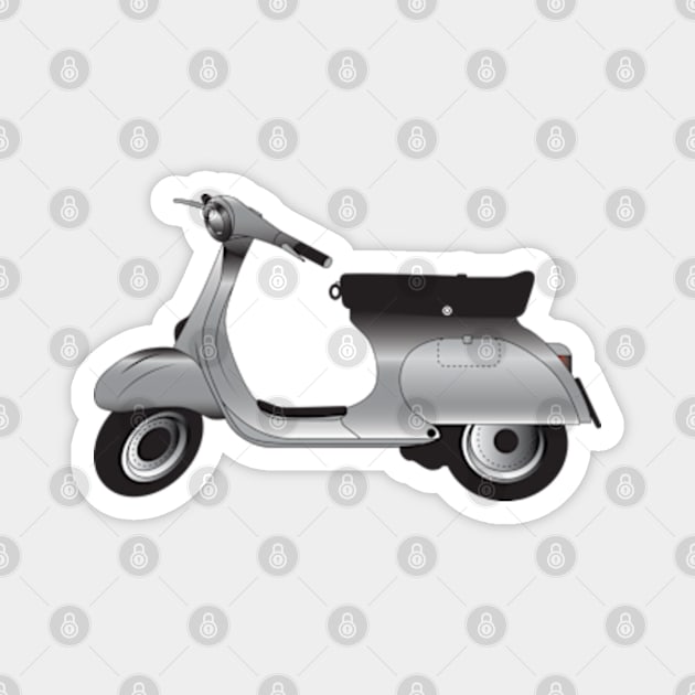 Vespa 125 Primavera Magnet by kindacoolbutnotreally