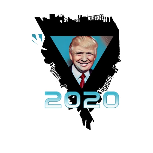 Trump 2020 artistic shirts and designs. by SmartArt