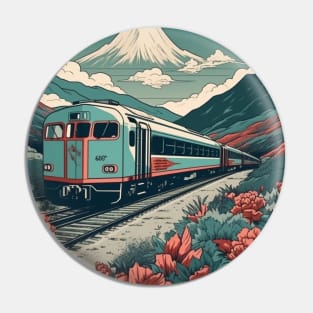 Train in Japan Pin