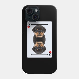 Rottweiler Puppy Phone Case