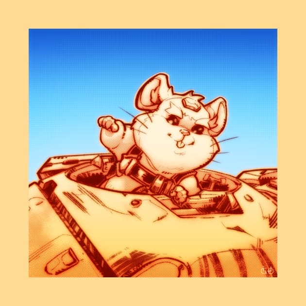 Hammond the Hamster by igloinor