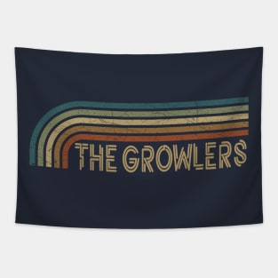 The Growlers Retro Stripes Tapestry