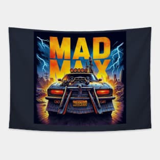 Mad Max Storm Driving Tapestry