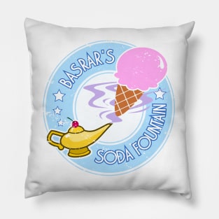 Basrar's Soda Fountain Pillow