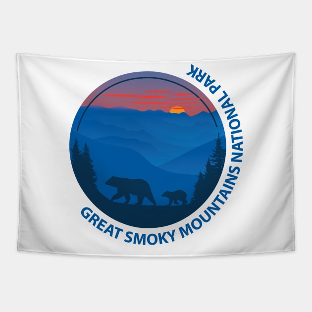 Great Smoky Mountains National Park Tapestry by CandyUPlanet
