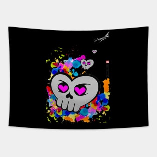 HeartSkulls™️ Love Bomb #2 Tapestry