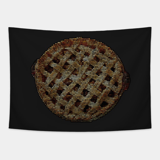 Pi Pie Tapestry by ilcalvelage