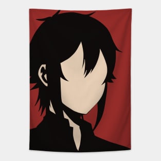 TOMO AIZAWA MINIMALIST DESIGN FROM TOMO CHAN IS A GIRL ANIME Tapestry