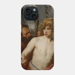 Daedalus and Icarus by Anthony van Dyck Phone Case