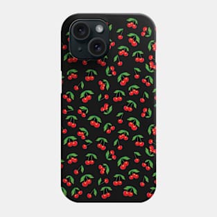 Rockabilly Cherries Phone Case