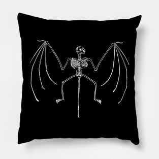 Bat Skeleton Pillow