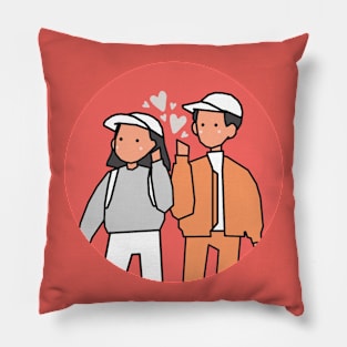 Love (Happy Valentine's Day) Pillow