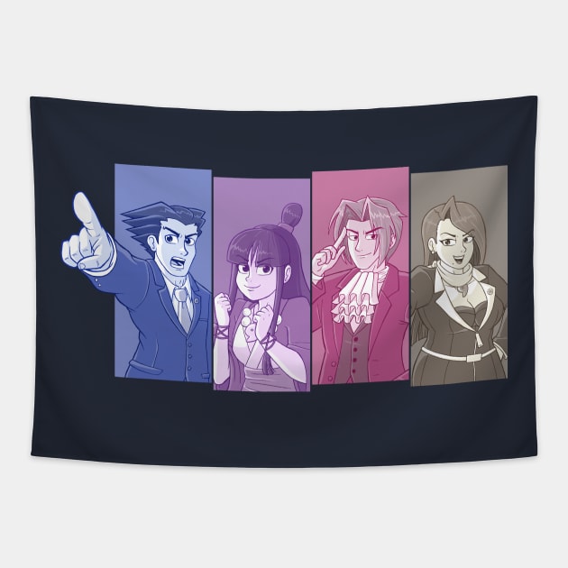 The First Turnabout Tapestry by Riccaby