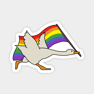 LGBT Goose Magnet