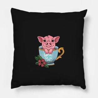 Teacup pig Pillow