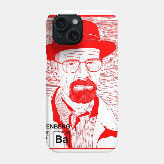 Walter White Phone Case by TenTimeskarma