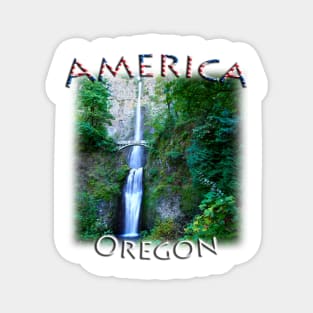 America - Oregon - Multnomah Falls Magnet