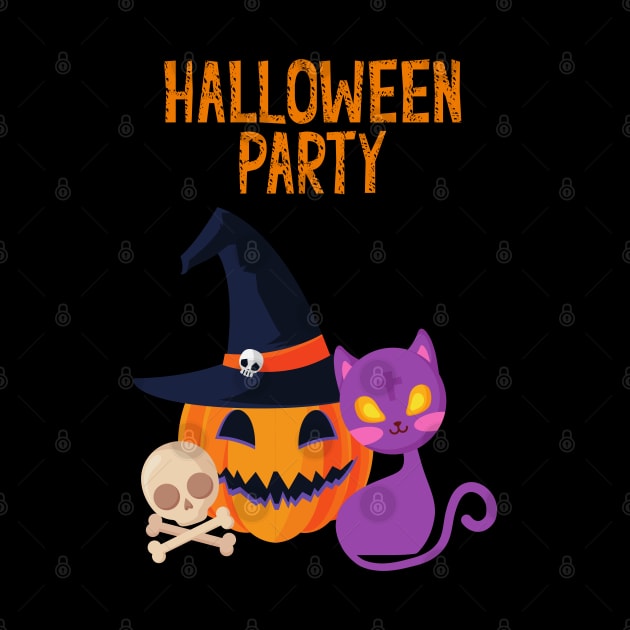 Halloween Party by Kiyiya Designs