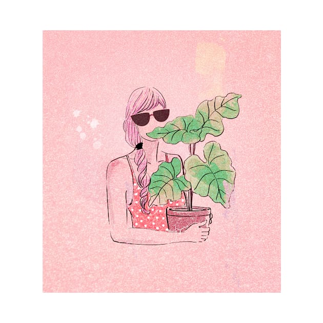 New Plant by Tyne Bobier Illustrations